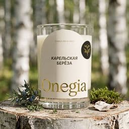 Свеча Карельская берёза. Берёзовая роща